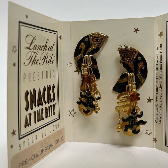 Cool Review About Lunch At The Ritz Earrings Vintage